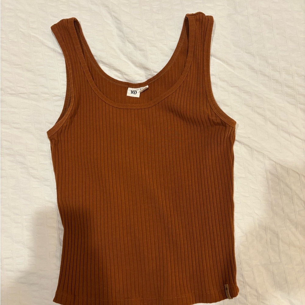 Fitted Basic Ribbed Tank Top Tentree - image 1